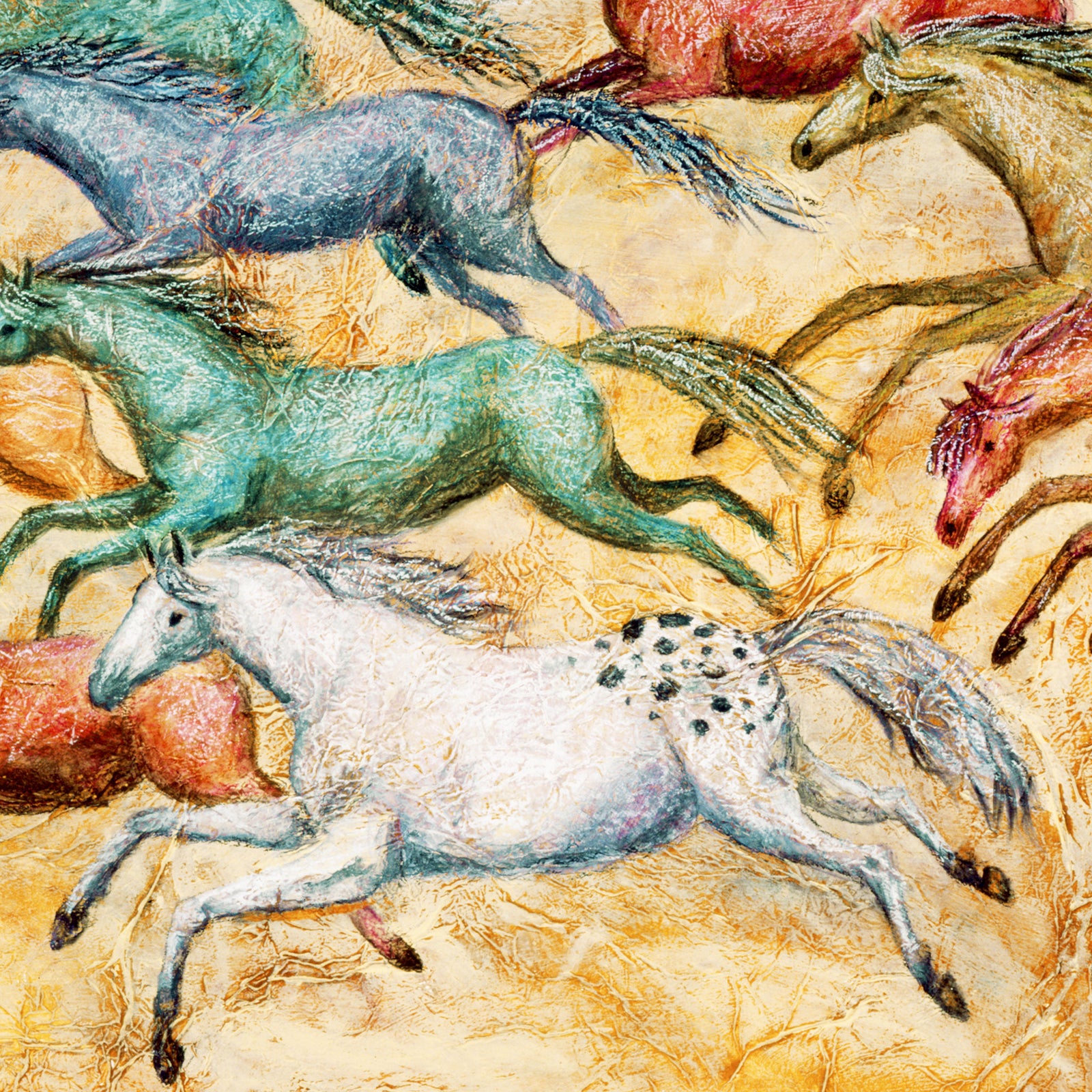 Spirit Horse and the Rainbow Herd