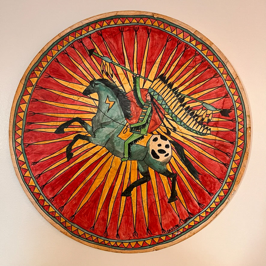 Broken Treaty Series: Warrior with Sunburst