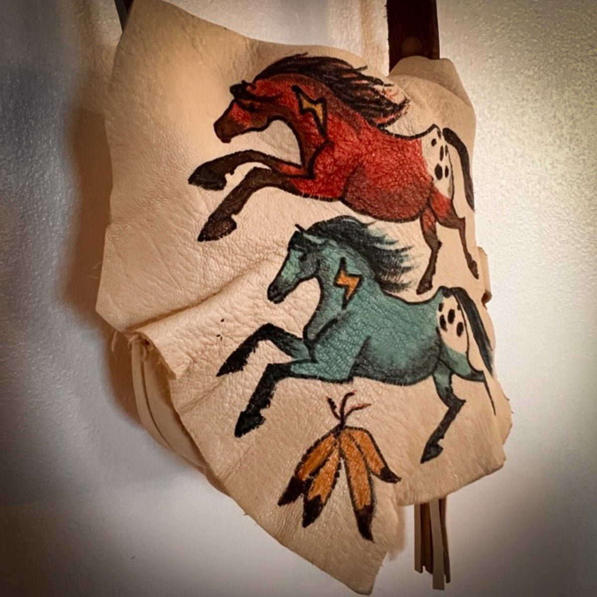 Possibles Bag with Two Appaloosa