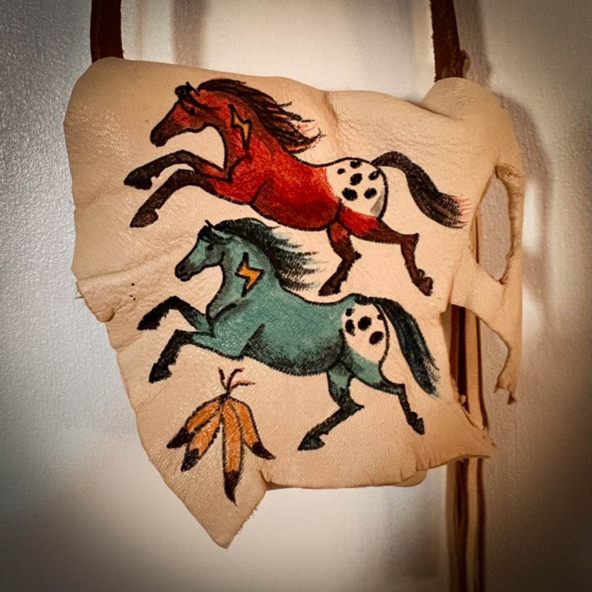 Possibles Bag with Two Appaloosa